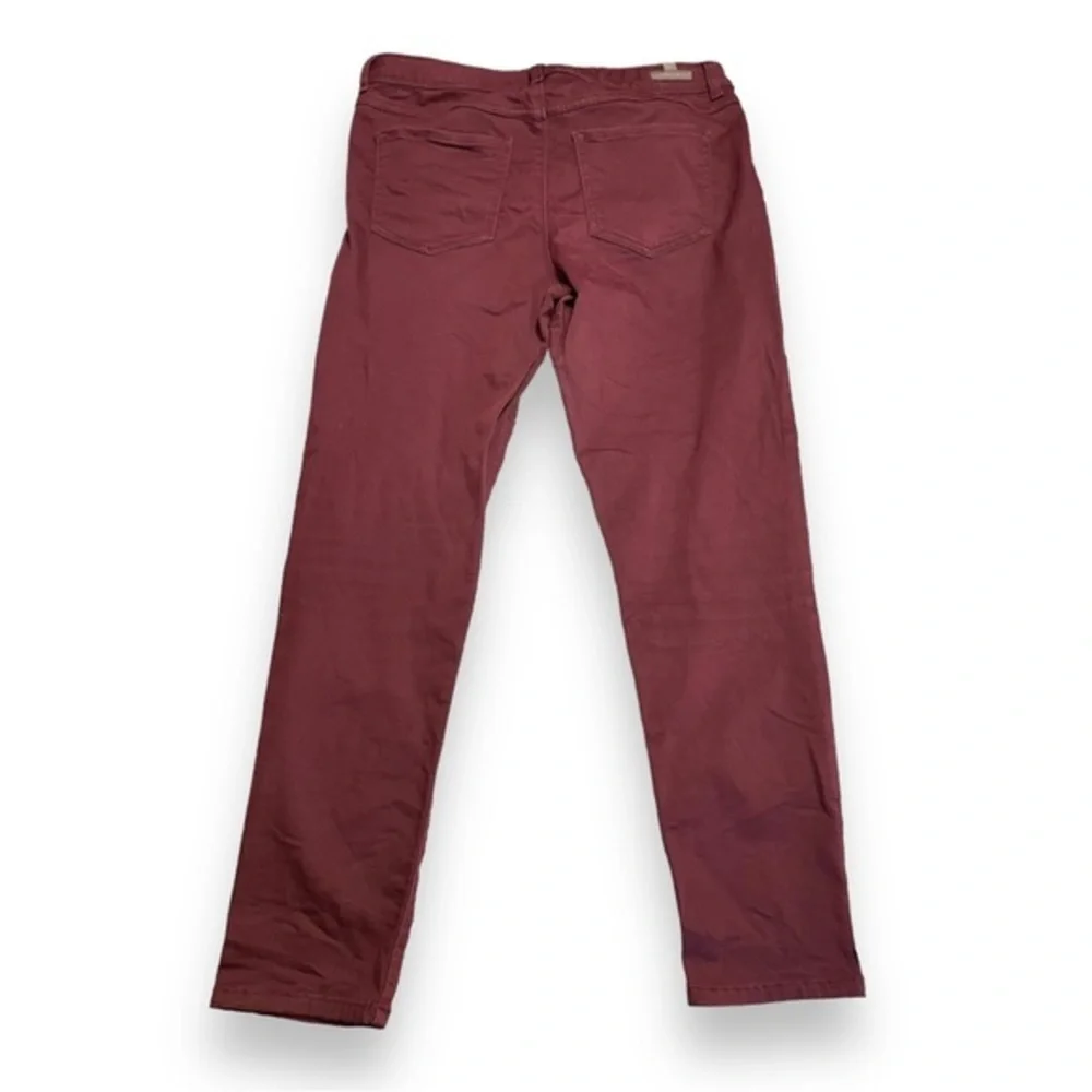 Lauren Conrad Maroon Skinny Jeans Size 14 - Picture 2 of 8